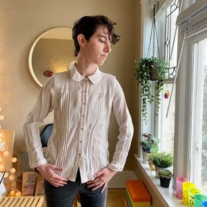 Olive Clothing Peter Pan Collar Shirt